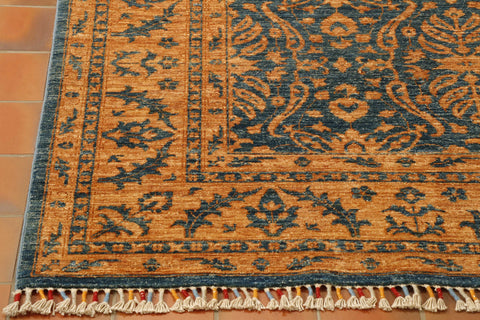 Fine handmade Afghan Suzani carpet - 30725491