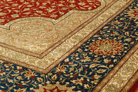 Extra fine handmade Qum carpet - 30725656