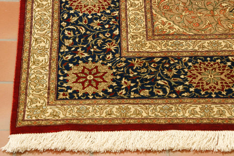 Extra fine handmade Qum carpet - 30725656