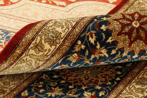 Extra fine handmade Qum carpet - 30725656