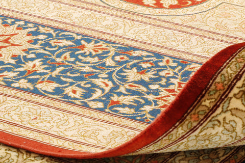 Extra fine handmade Qum carpet - 30725656