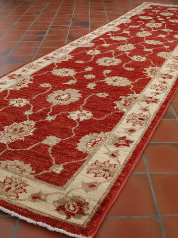 Handmade Afghan Ziegler runner - 307670