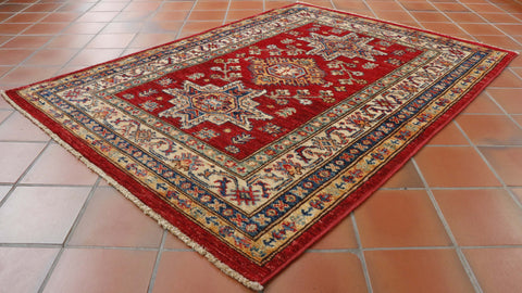 Handmade Afghan Kazak rug - 30725756