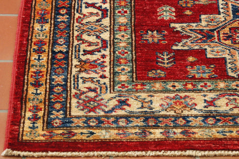 Handmade Afghan Kazak rug - 30725756