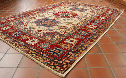 Handmade Afghan Kazak rug - 30725780