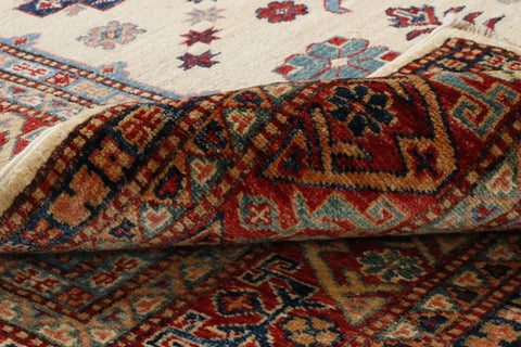 Extra fine handmade Afghan Kazak rug - 30725785