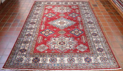 Handmade fine Afghan Kazak rug - 30725799