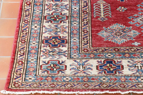 Handmade fine Afghan Kazak rug - 30725799