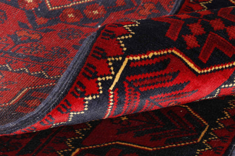 Handmade Afghan Kunduz runner - 307879