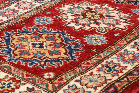 Fine handmade Afghan Kazak rug - 307901