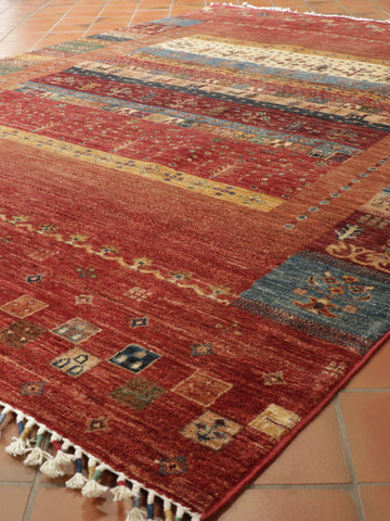 Handmade Afghan Kharjeen rug - 308523