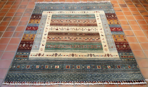 Handmade Afghan Loribaft rug - 30825631