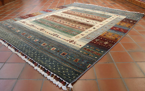 Handmade Afghan Loribaft rug - 30825631