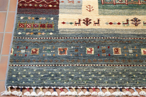 Handmade Afghan Loribaft rug - 30825631