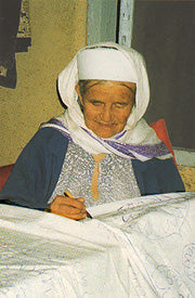 Handmade Uzbek Suzani Silk Cushion - 307746AC